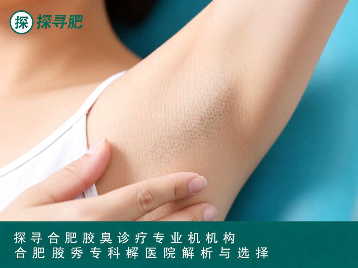 探寻合肥腋臭诊疗专业机构，合肥腋秀专科医院解析与选择