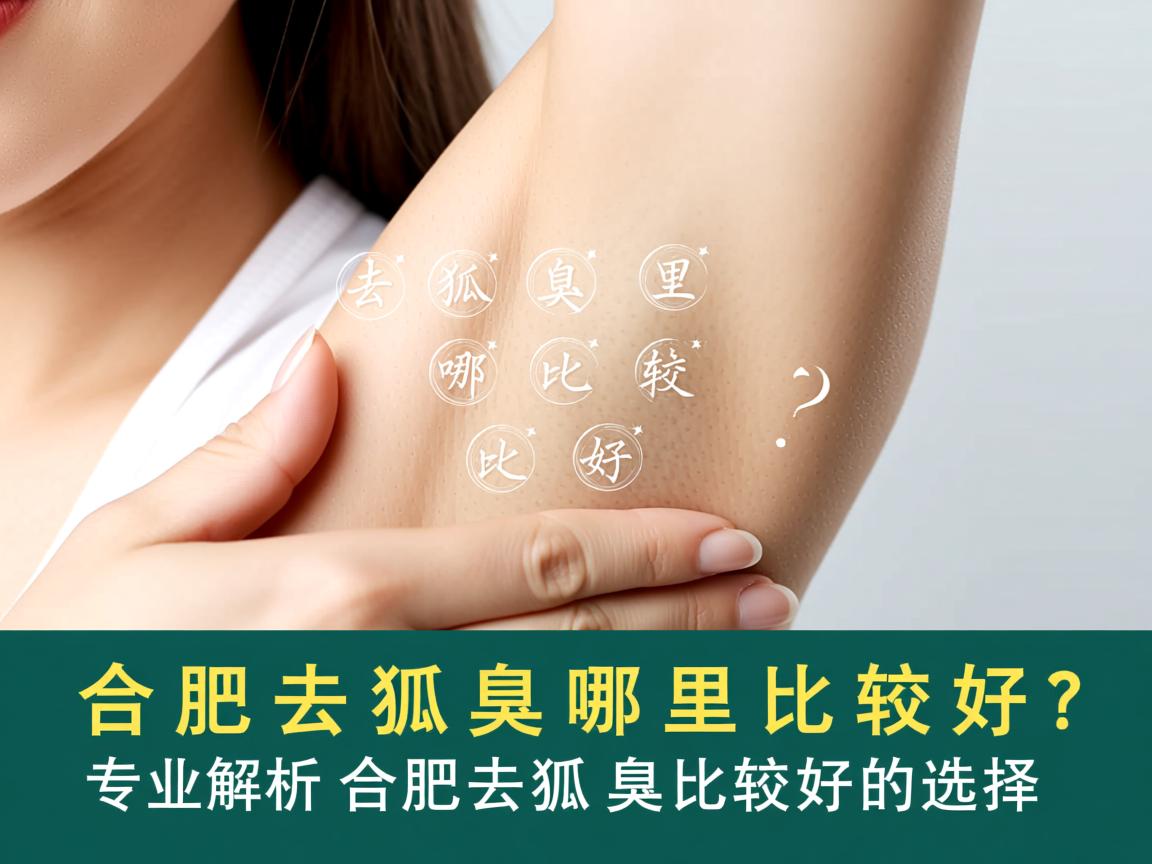 合肥去狐臭哪里比较好？专业解析合肥去狐臭比较好的选择