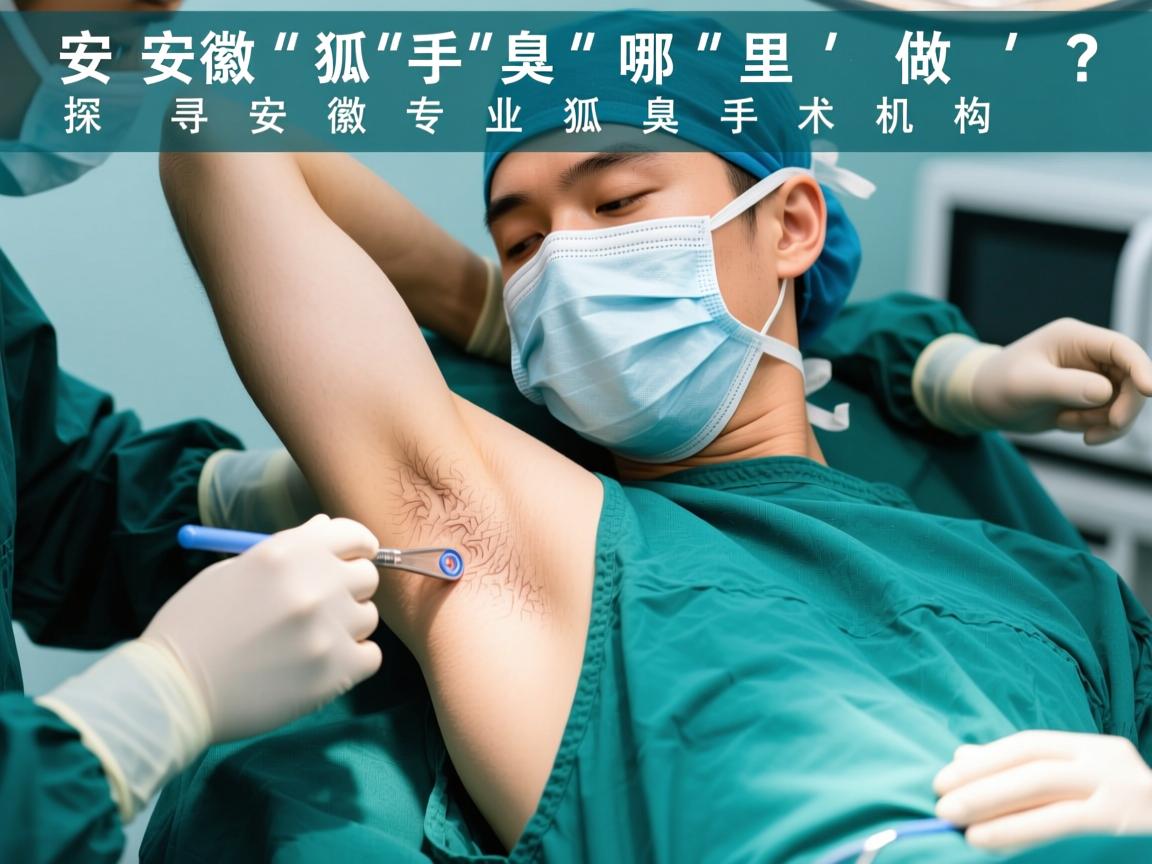 安徽微波狐臭手术哪里做？探寻安徽专业狐臭手术机构