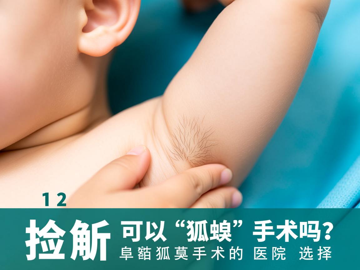 12岁可以狐臭手术吗？解析阜阳狐臭手术的医院选择