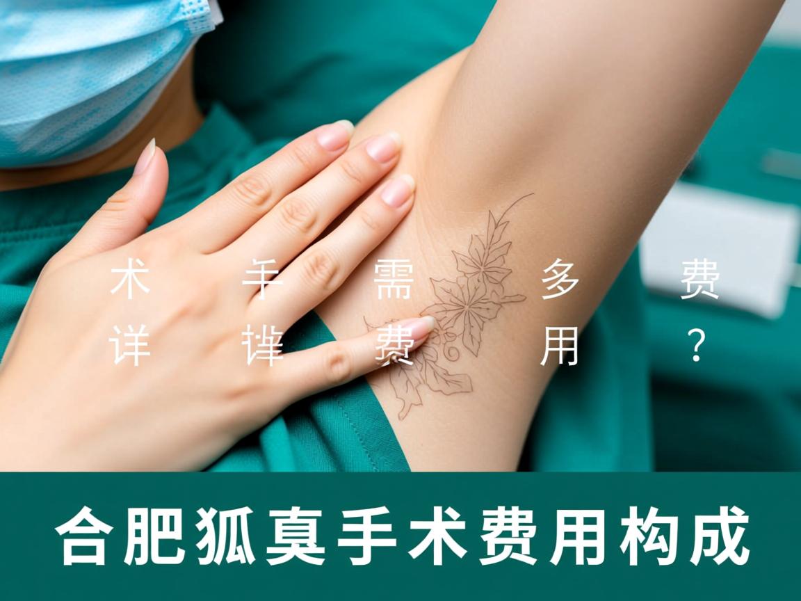 狐臭手术需要多少费用？详解合肥狐臭手术费用构成