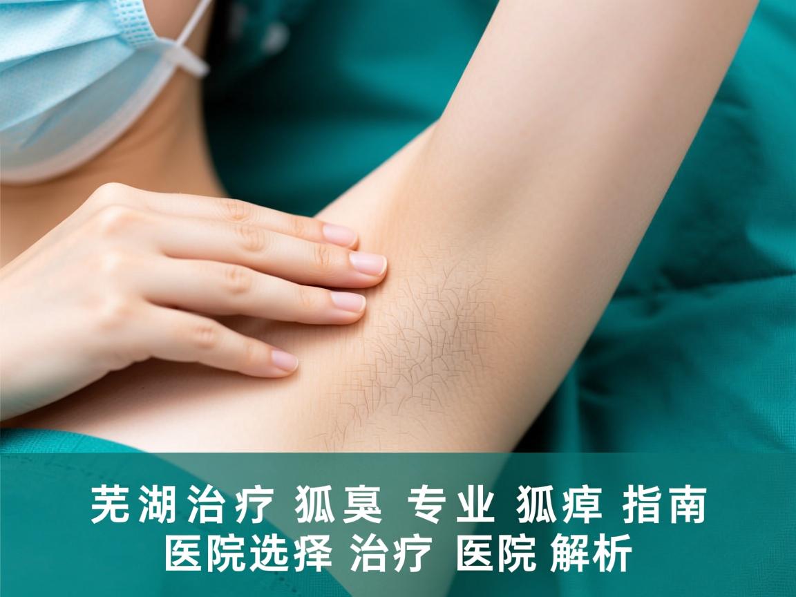 芜湖治疗狐臭医院选择指南，专业狐臭治疗医院解析