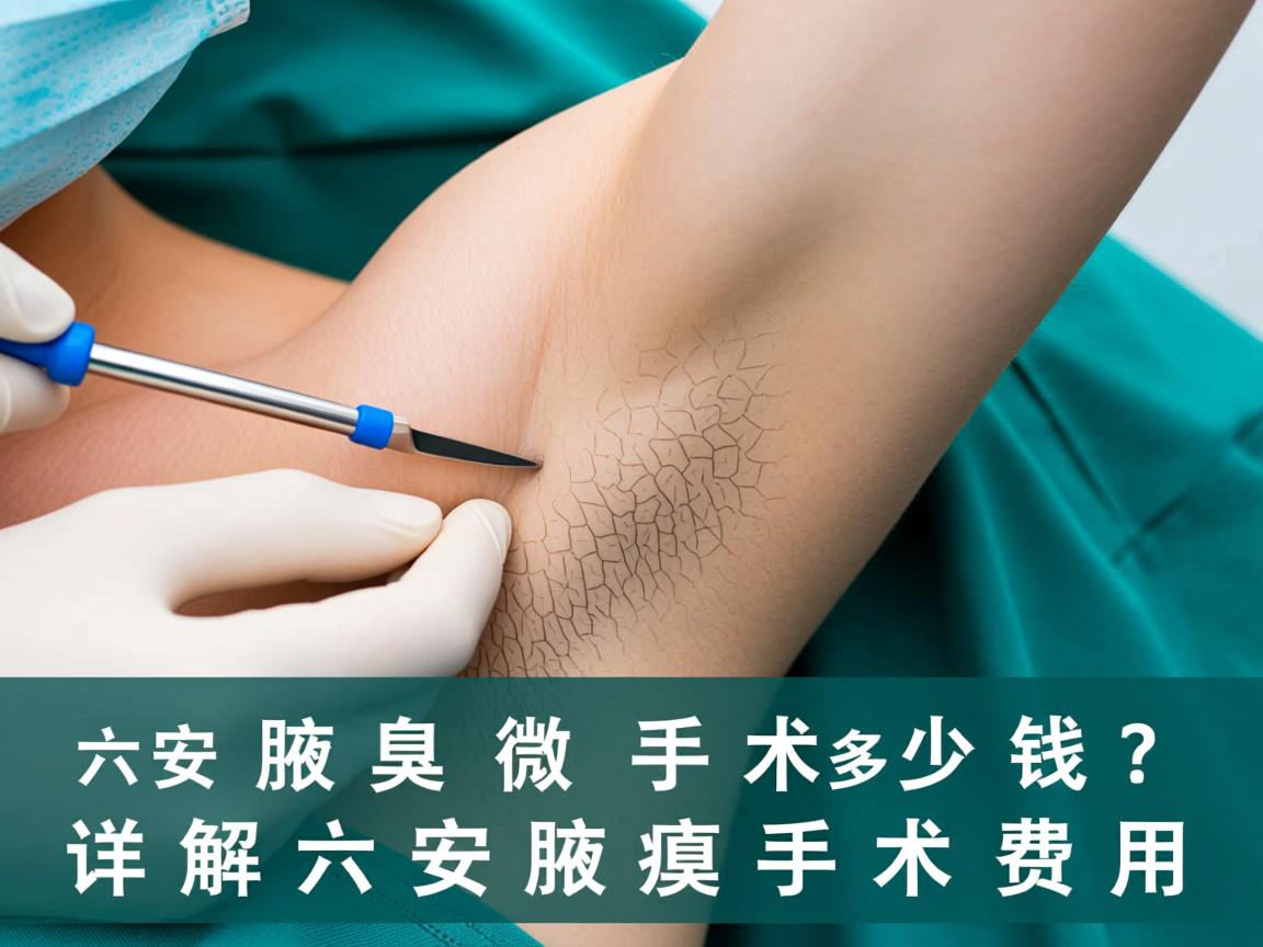 六安腋臭微创手术多少钱？详解六安腋臭手术费用