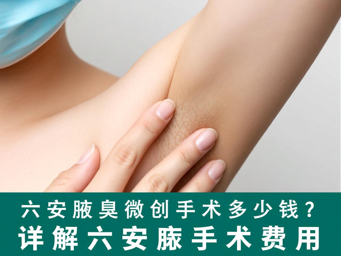 六安腋臭微创手术多少钱？详解六安腋臭手术费用