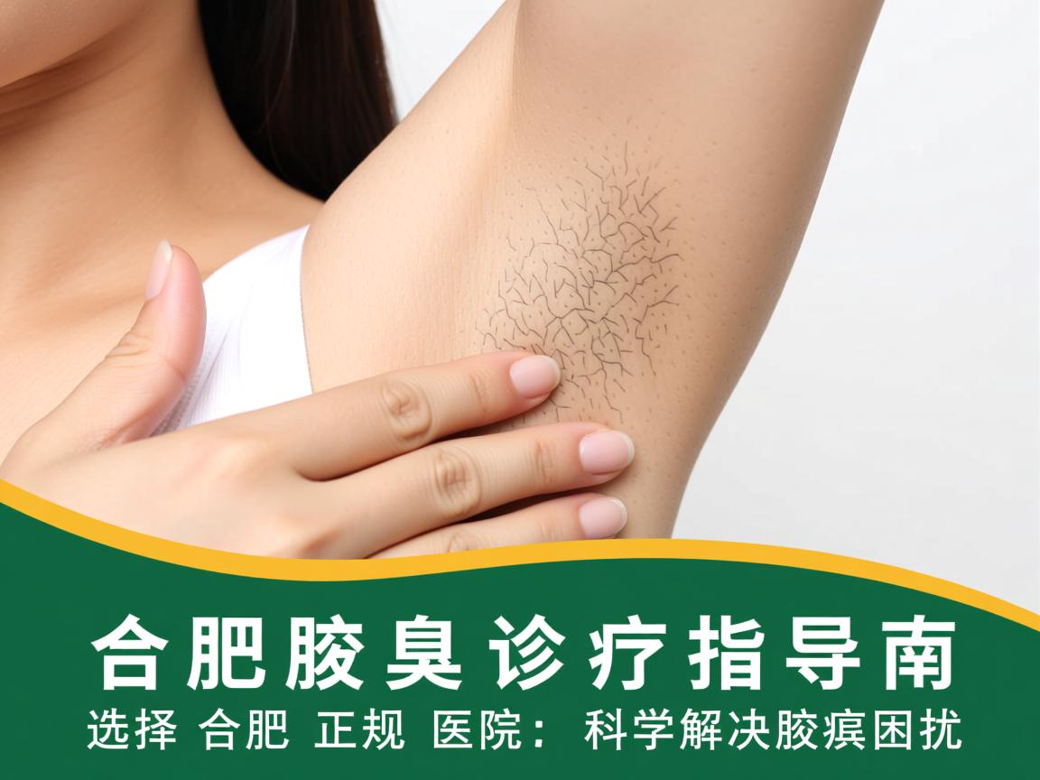 合肥腋臭诊疗指南，选择合肥正规医院，科学解决腋臭困扰