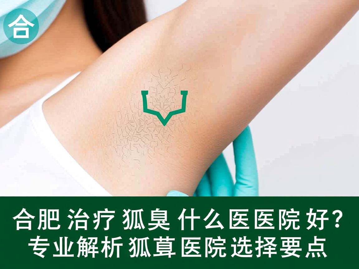 合肥治疗狐臭什么医院好？专业解析狐臭医院选择要点