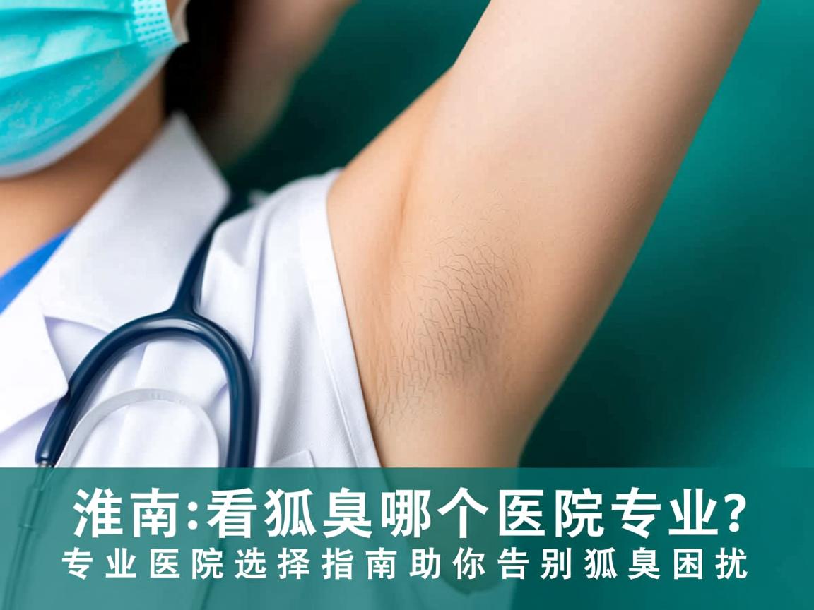 淮南看狐臭哪个医院专业？专业医院选择指南助你告别狐臭困扰