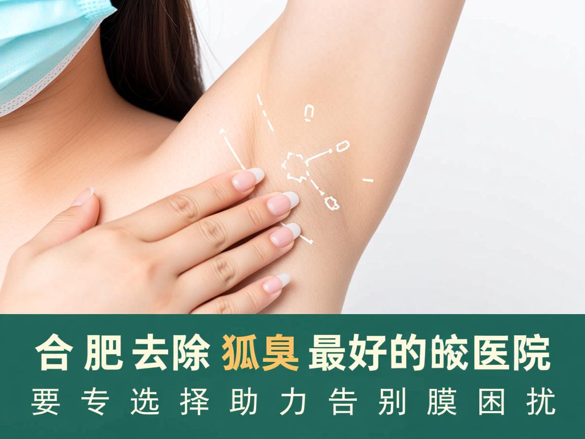 合肥去除狐臭最好的医院，专业选择助力告别腋臭困扰