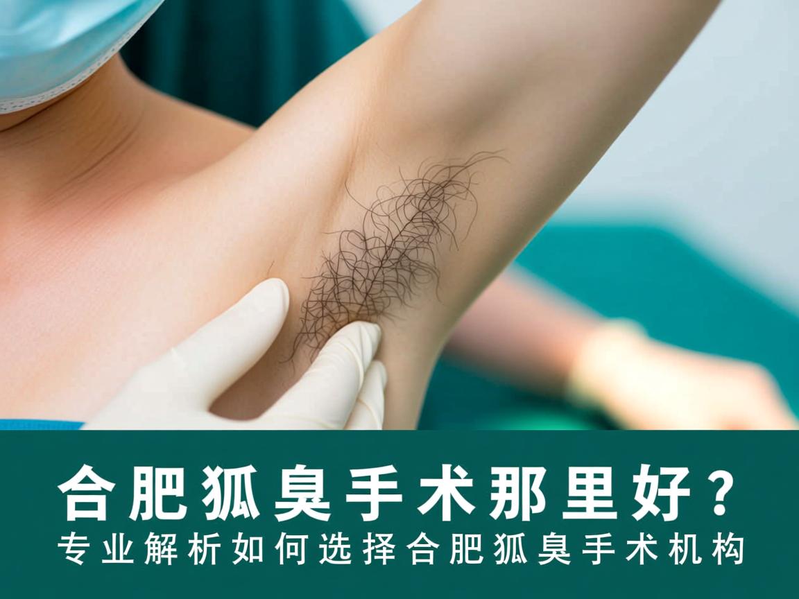 合肥狐臭手术那里好？专业解析如何选择合肥狐臭手术机构