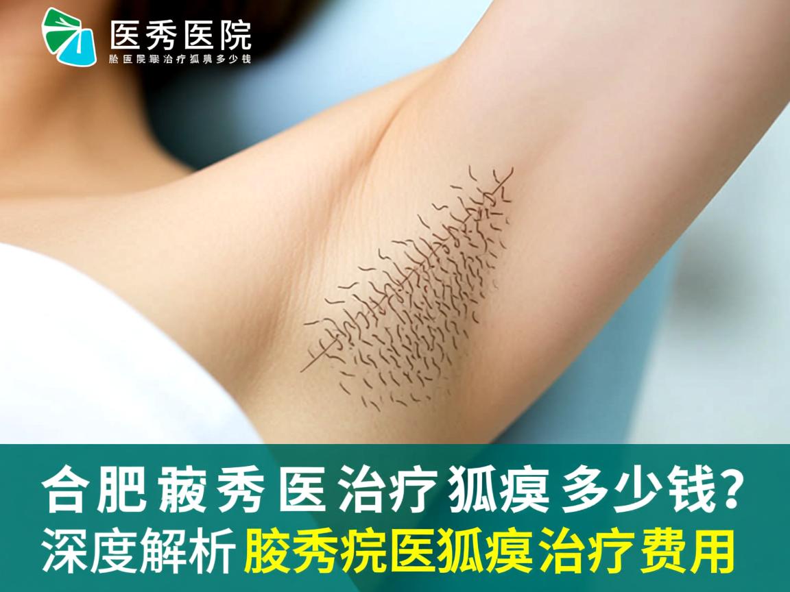 合肥腋秀医院治疗狐臭多少钱？深度解析腋秀医院狐臭治疗费用