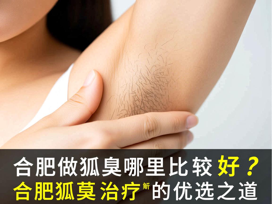 合肥做狐臭哪里比较好？专业解析合肥狐臭治疗的优选之道