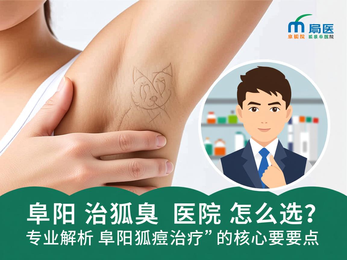 阜阳治狐臭医院怎么选？专业解析阜阳狐臭治疗的核心要点