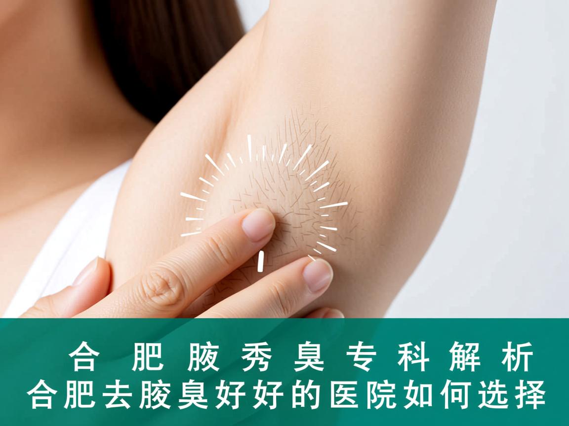 合肥腋秀腋臭专科解析，合肥去腋臭好的医院如何选择