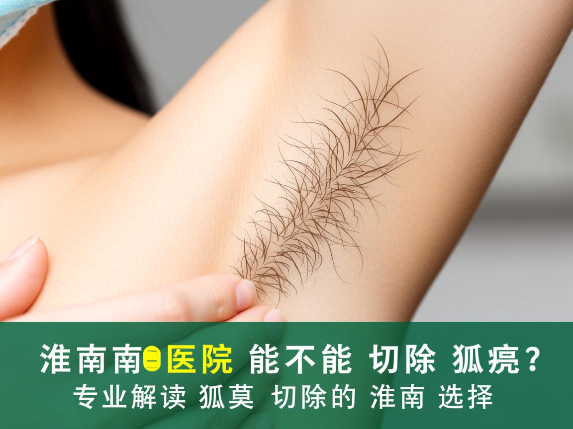 淮南医院能不能切除狐臭？专业解读狐臭切除的淮南选择