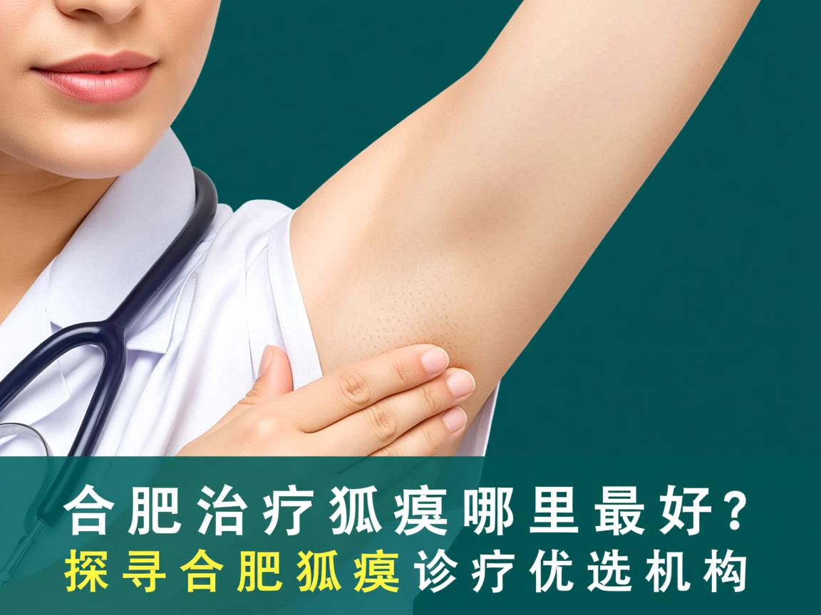 在合肥治疗狐臭哪里最好？探寻合肥狐臭诊疗优选机构