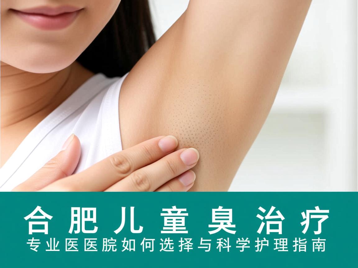 合肥儿童腋臭治疗，专业医院如何选择与科学护理指南