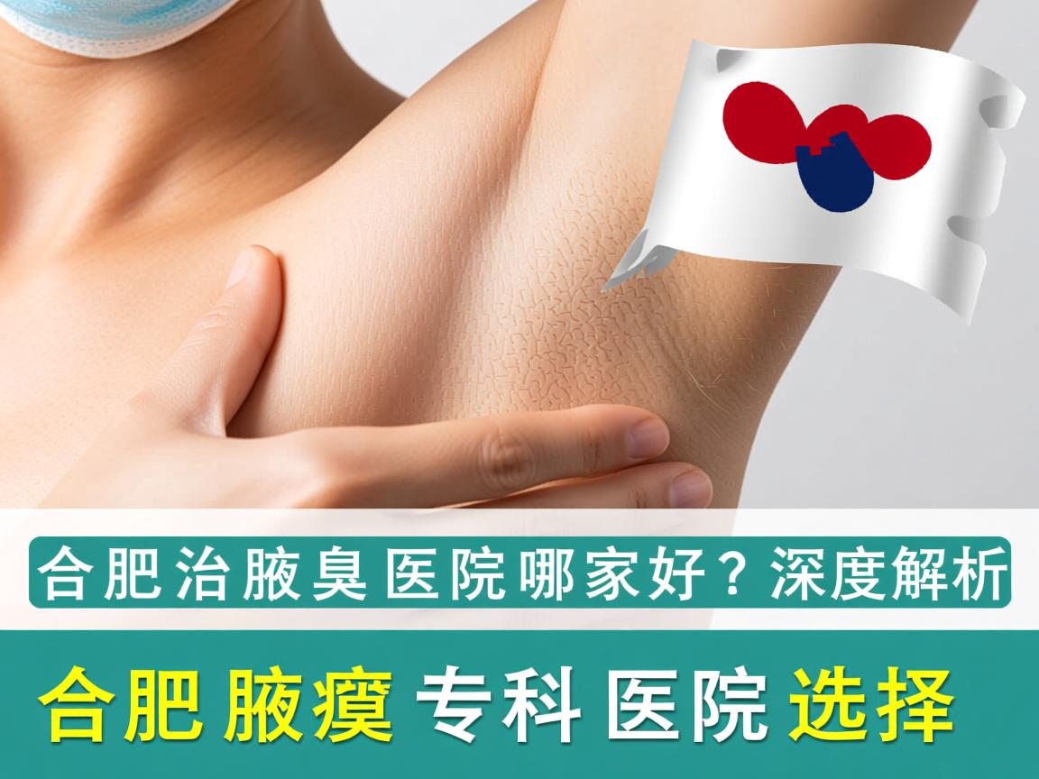 合肥治腋臭医院哪家好？深度解析合肥腋臭专科医院选择