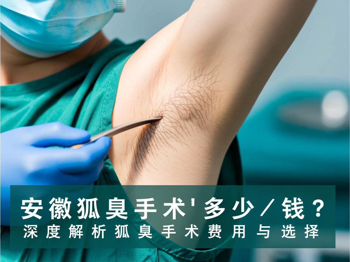 安徽狐臭手术多少钱?深度解析狐臭手术费用与选择 安徽狐臭手术多少钱?深度解析狐臭手术费用与选择