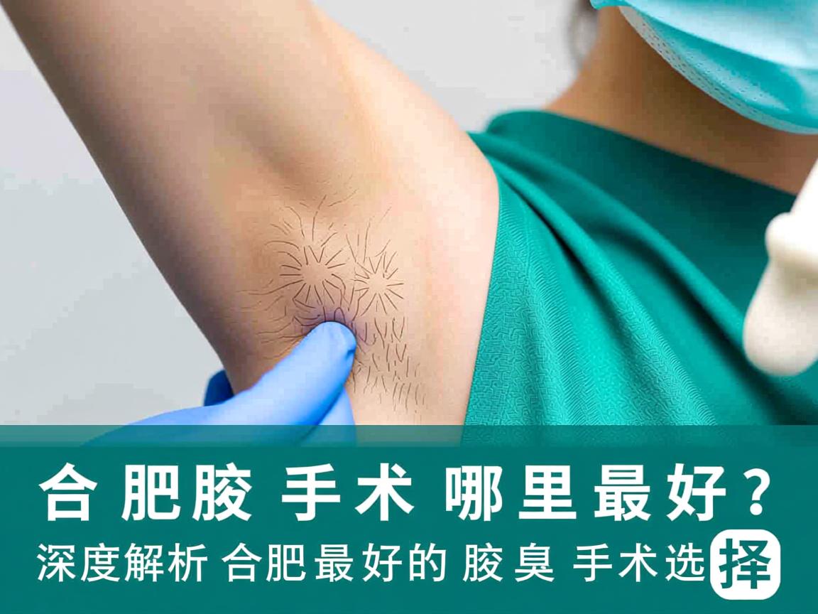 合肥腋臭手术哪里最好?深度解析合肥最好的腋臭手术选择 合肥腋臭手术哪里最好?深度解析合肥最好的腋臭手术选择