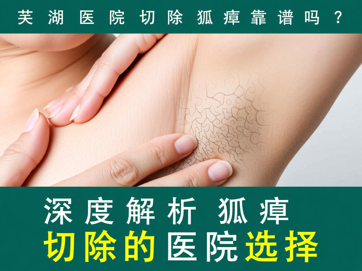芜湖医院切除狐臭靠谱吗？深度解析狐臭切除的医院选择