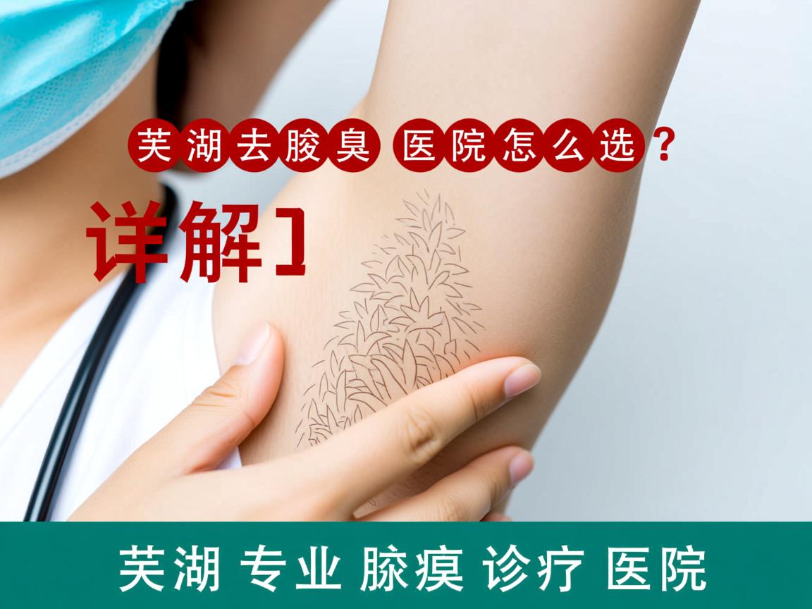 芜湖去腋臭医院怎么选?详解芜湖专业腋臭诊疗医院 芜湖去腋臭医院怎么选?详解芜湖专业腋臭诊疗医院