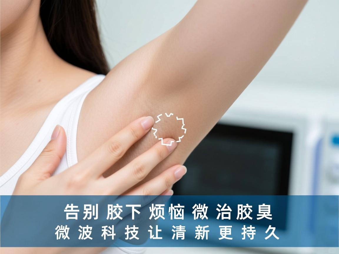 告别腋下烦恼，微波治疗腋臭，微波科技让清新更持久