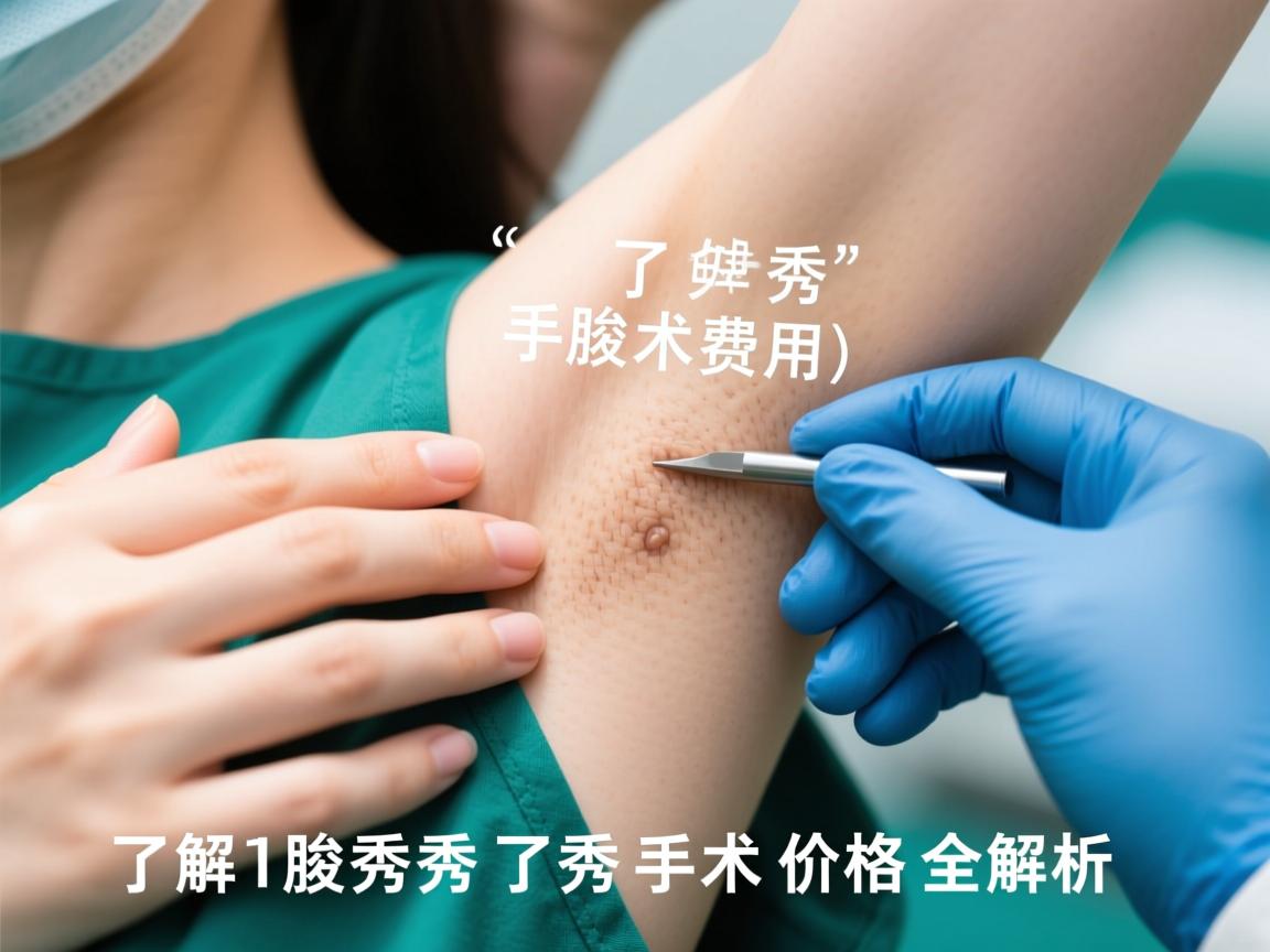 了解腋秀手术费用,腋秀手术价格全解析 了解腋秀手术费用,腋秀手术价格全解析