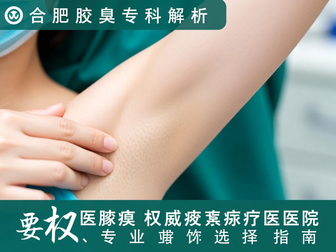 合肥腋臭专科解析,权威腋臭医院的专业选择指南 合肥腋臭专科解析,权威腋臭医院的专业选择指南