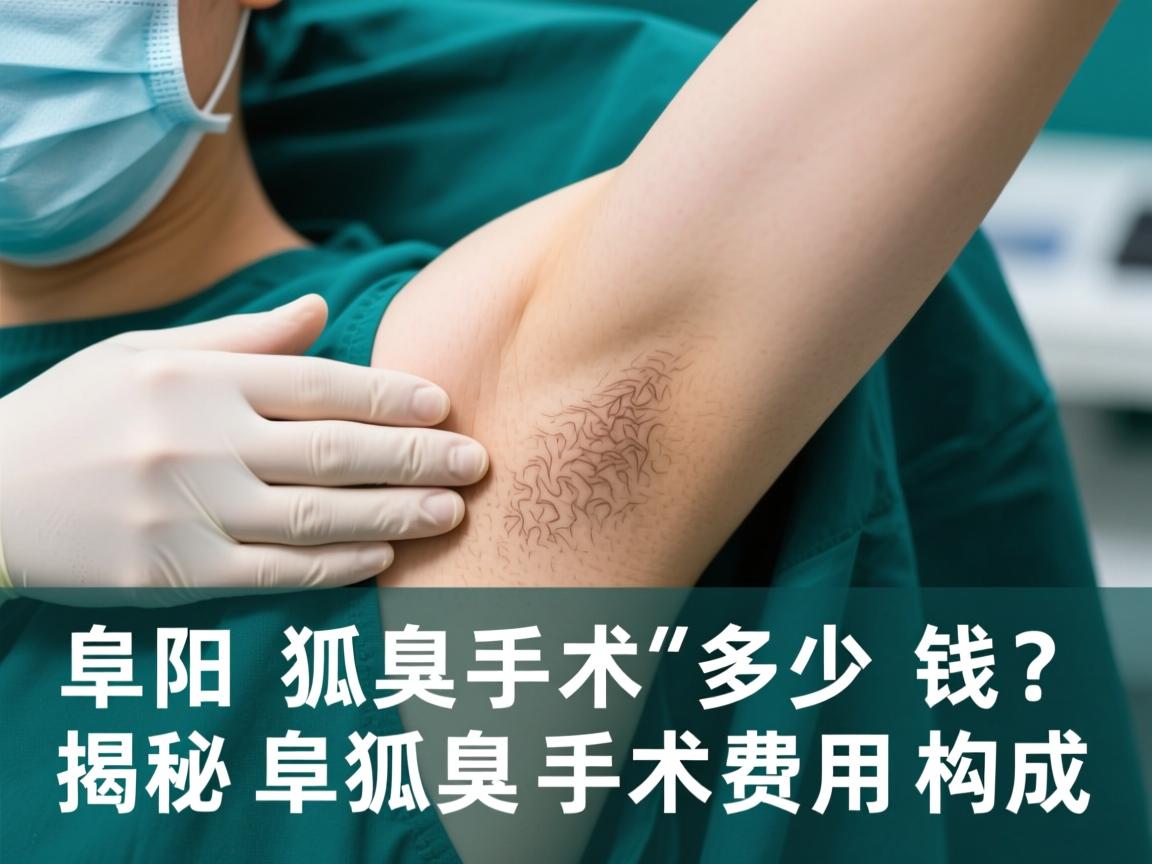 阜阳狐臭手术多少钱?揭秘阜阳狐臭手术费用构成 阜阳狐臭手术多少钱?揭秘阜阳狐臭手术费用构成