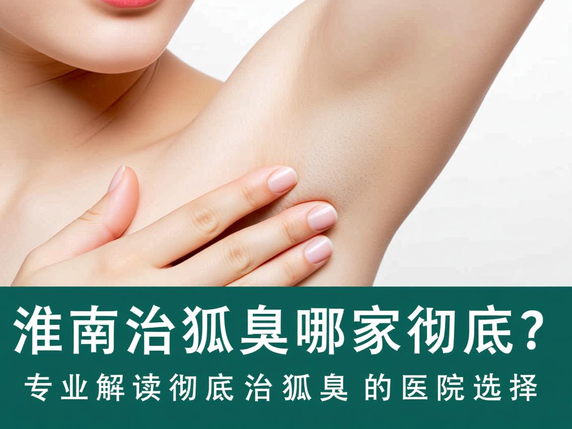 淮南治狐臭哪家彻底？专业解读彻底治狐臭的医院选择