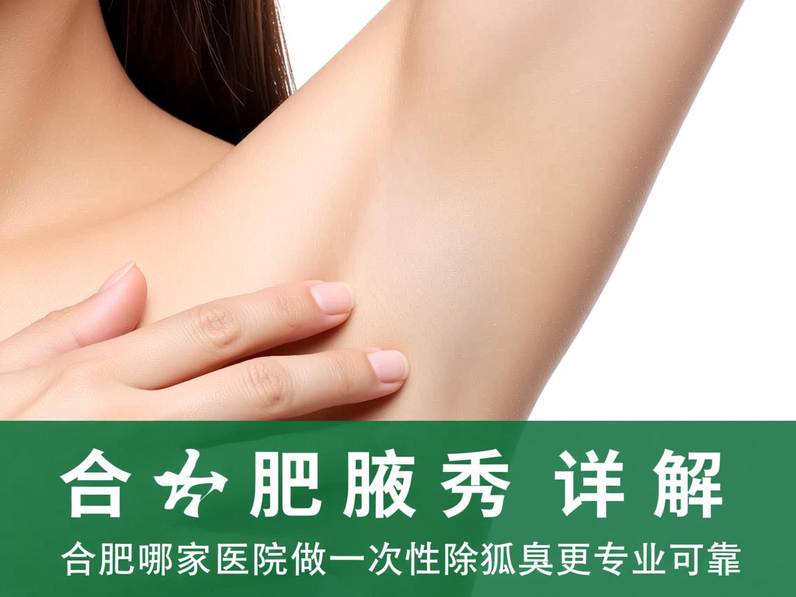 合肥腋秀详解，合肥哪家医院做一次性除狐臭更专业可靠