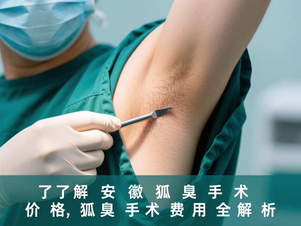 了解安徽狐臭手术价格,狐臭手术费用全解析 了解安徽狐臭手术价格,狐臭手术费用全解析