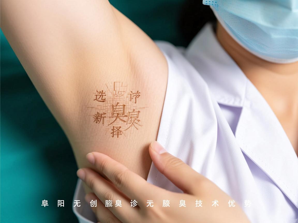 阜阳无创腋臭诊疗新选择，解析无创腋臭技术优势