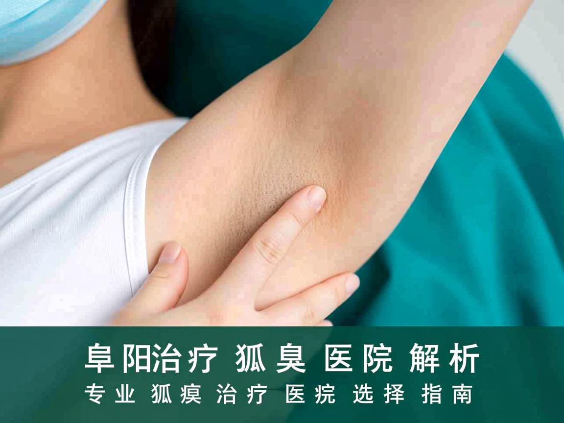 阜阳治疗狐臭医院解析，专业狐臭治疗医院的选择指南