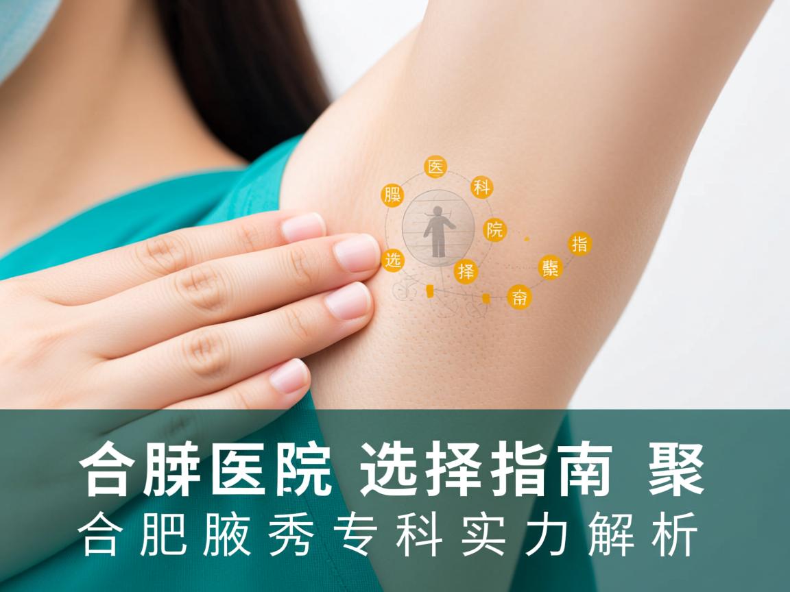 合肥腋臭专科医院选择指南，聚焦合肥腋秀专科实力解析