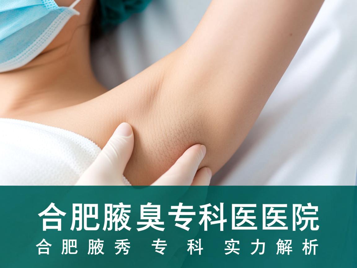 合肥腋臭专科医院选择指南，聚焦合肥腋秀专科实力解析