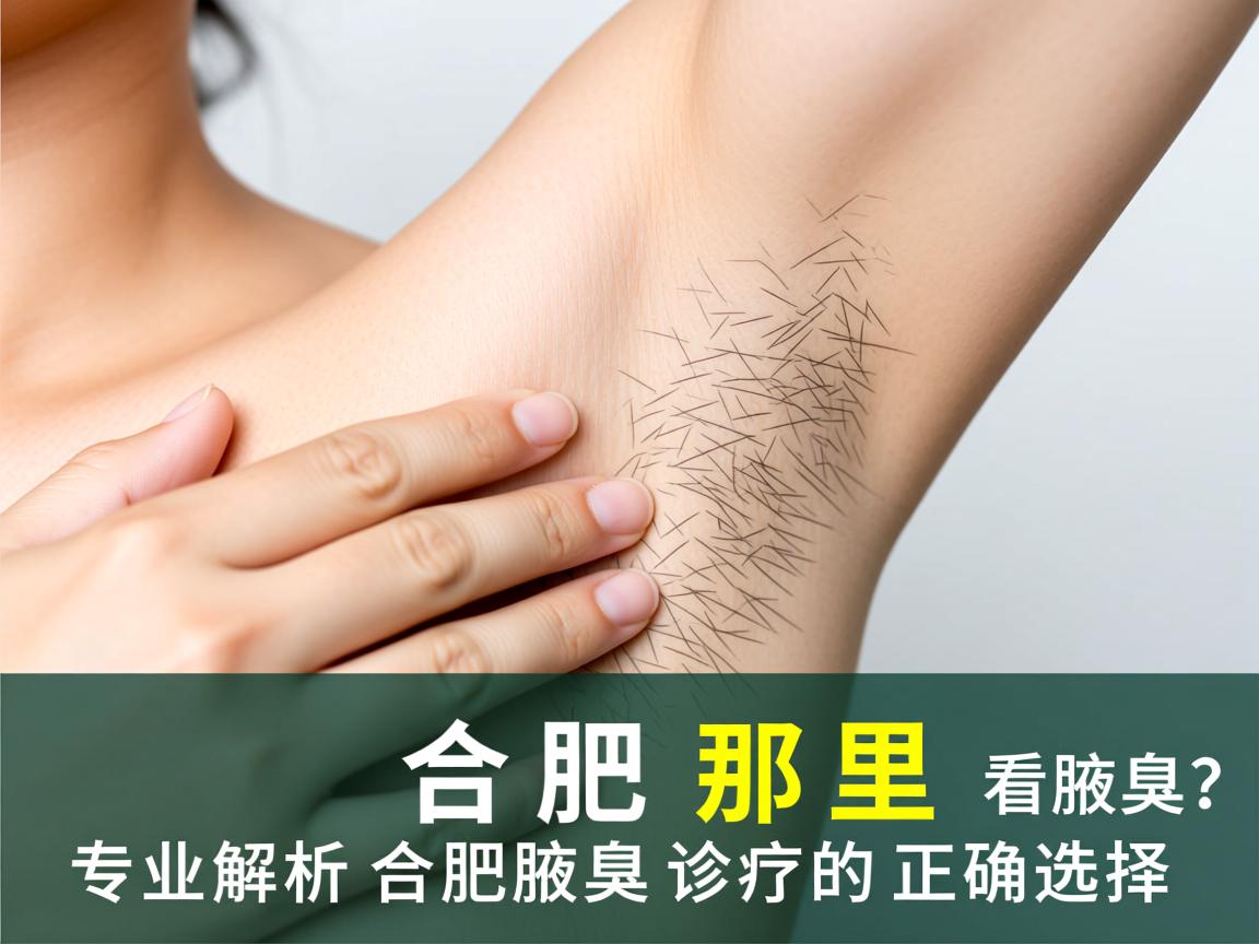 合肥那里看腋臭？专业解析合肥腋臭诊疗的正确选择