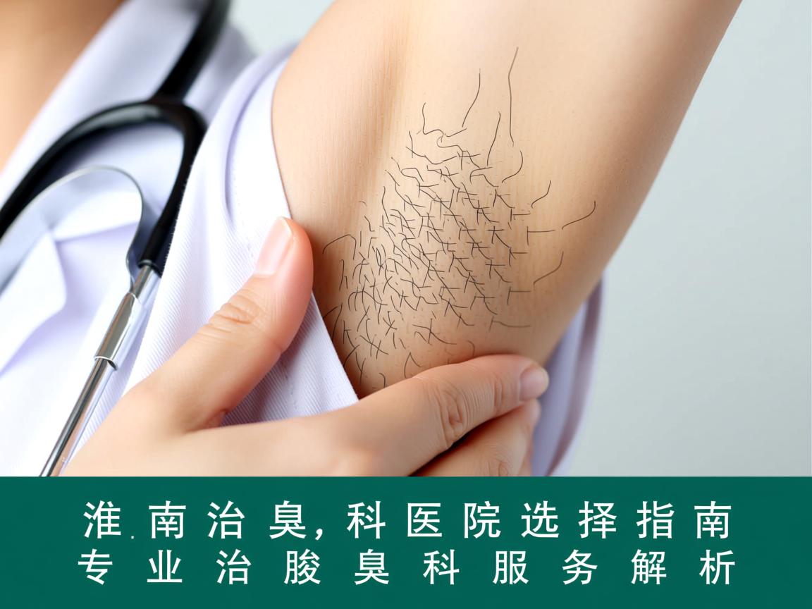 淮南治腋臭科医院选择指南，专业治腋臭科服务解析