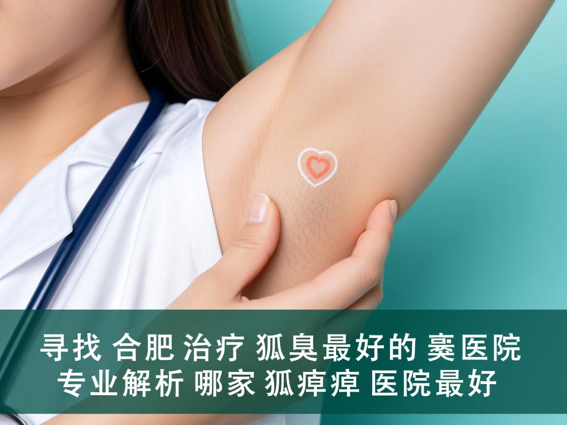 寻找合肥治疗狐臭最好的医院，专业解析哪家狐臭医院最好