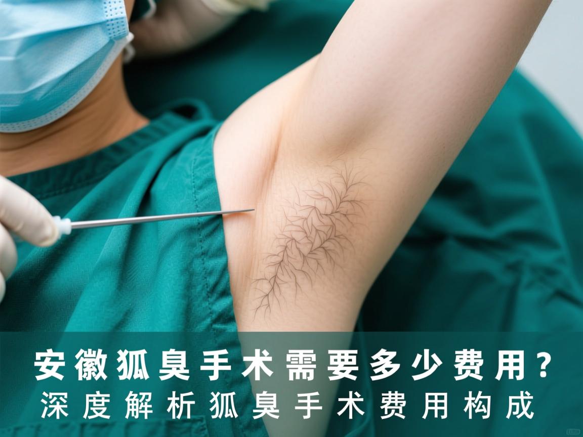 安徽狐臭手术需要多少费用？深度解析狐臭手术费用构成