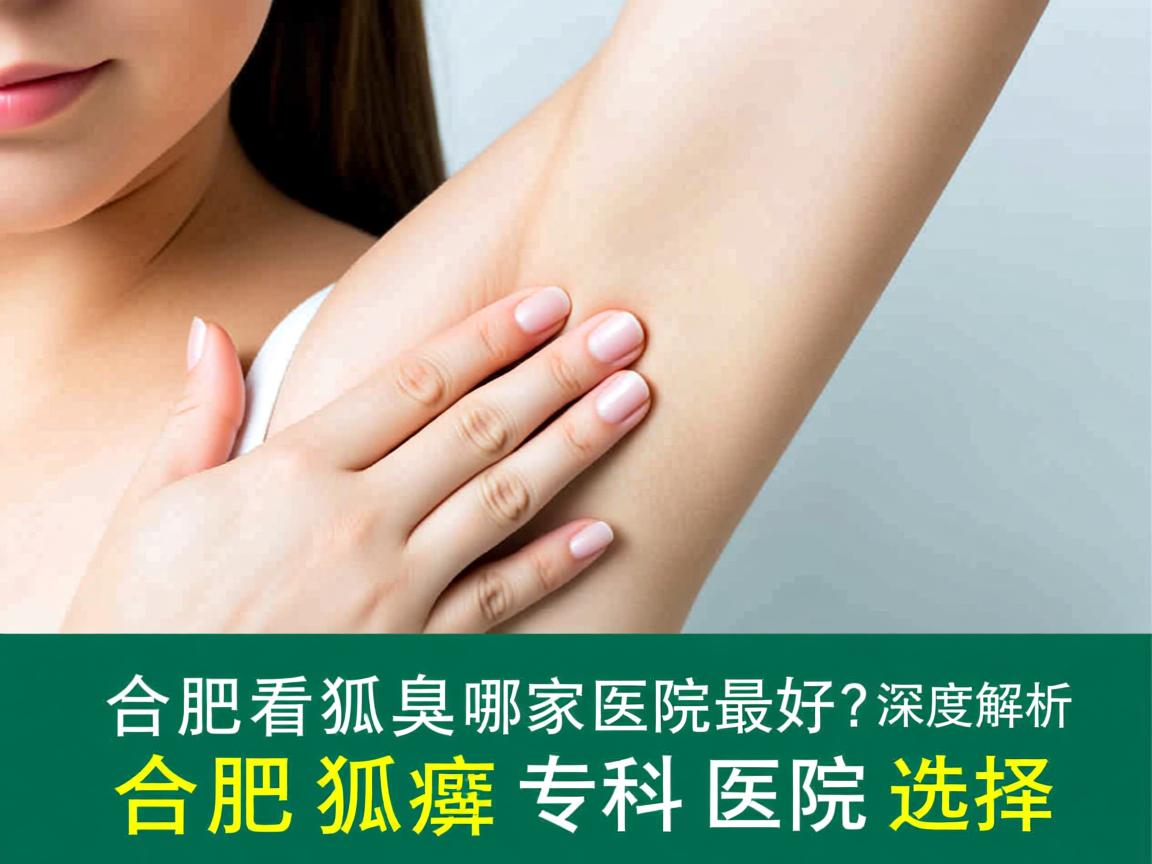 合肥看狐臭哪家医院最好？深度解析合肥狐臭专科医院选择