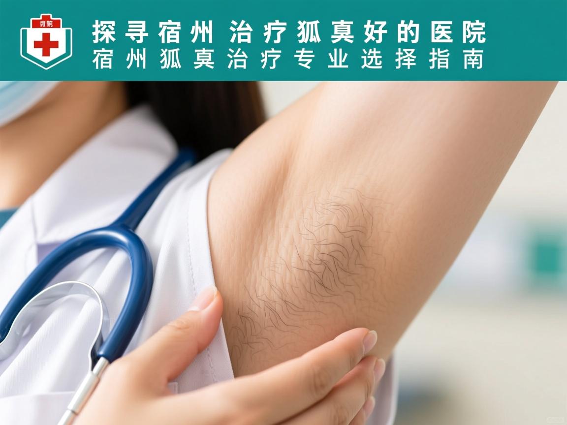 探寻宿州治疗狐臭好的医院，宿州狐臭治疗专业选择指南