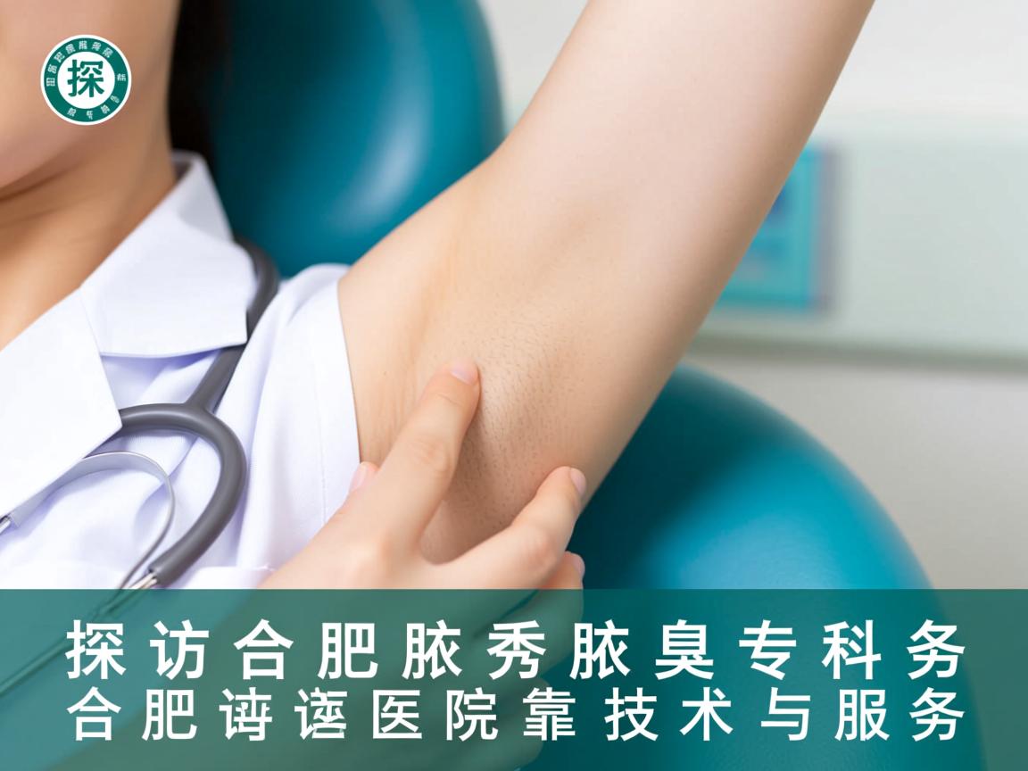 探访合肥腋秀腋臭专科，详解合肥腋秀医院靠谱技术与服务
