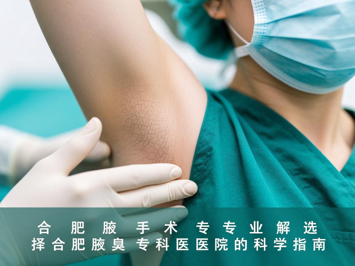 合肥腋臭手术专业解析,选择合肥腋臭专科医院的科学指南 合肥腋臭手术专业解析,选择合肥腋臭专科医院的科学指南