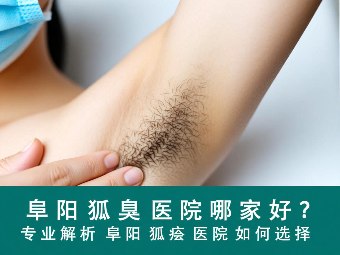 阜阳狐臭医院哪家好？专业解析阜阳狐臭医院如何选择