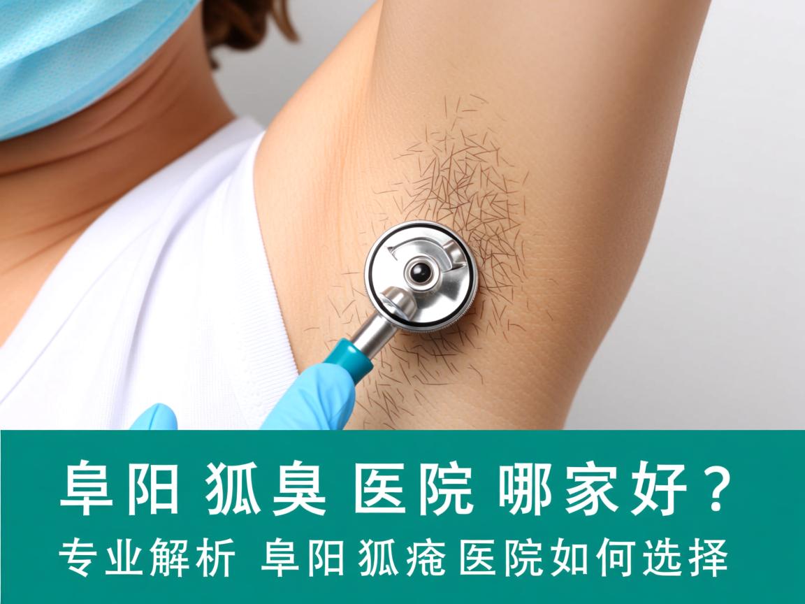 阜阳狐臭医院哪家好？专业解析阜阳狐臭医院如何选择