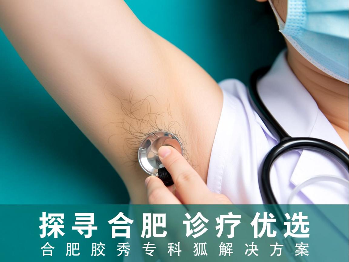 探寻合肥腋臭诊疗优选，解析合肥腋秀专科的狐臭解决方案
