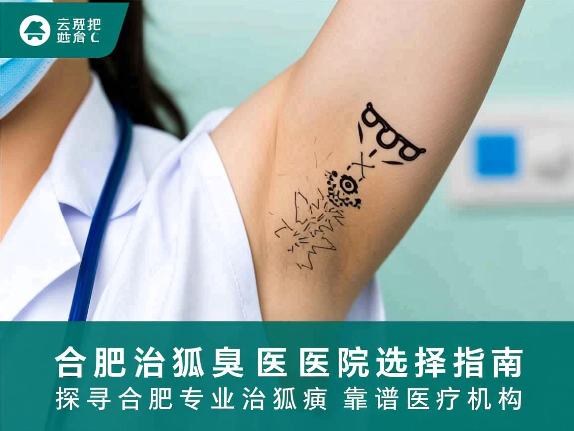 合肥治狐臭医院选择指南，探寻合肥专业治狐臭的靠谱医疗机构