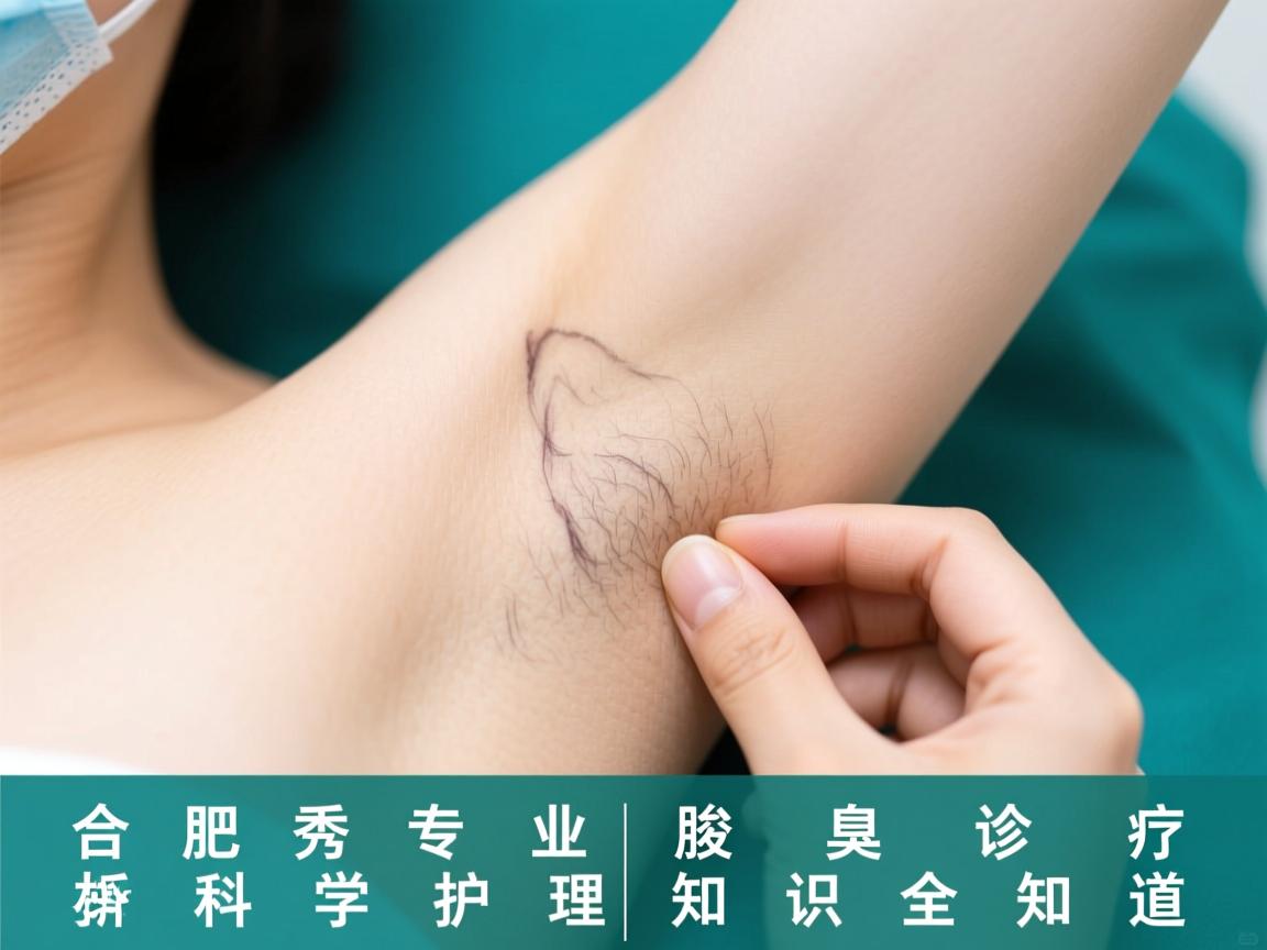合肥腋秀解析，专业腋臭诊疗，科学护理知识全知道