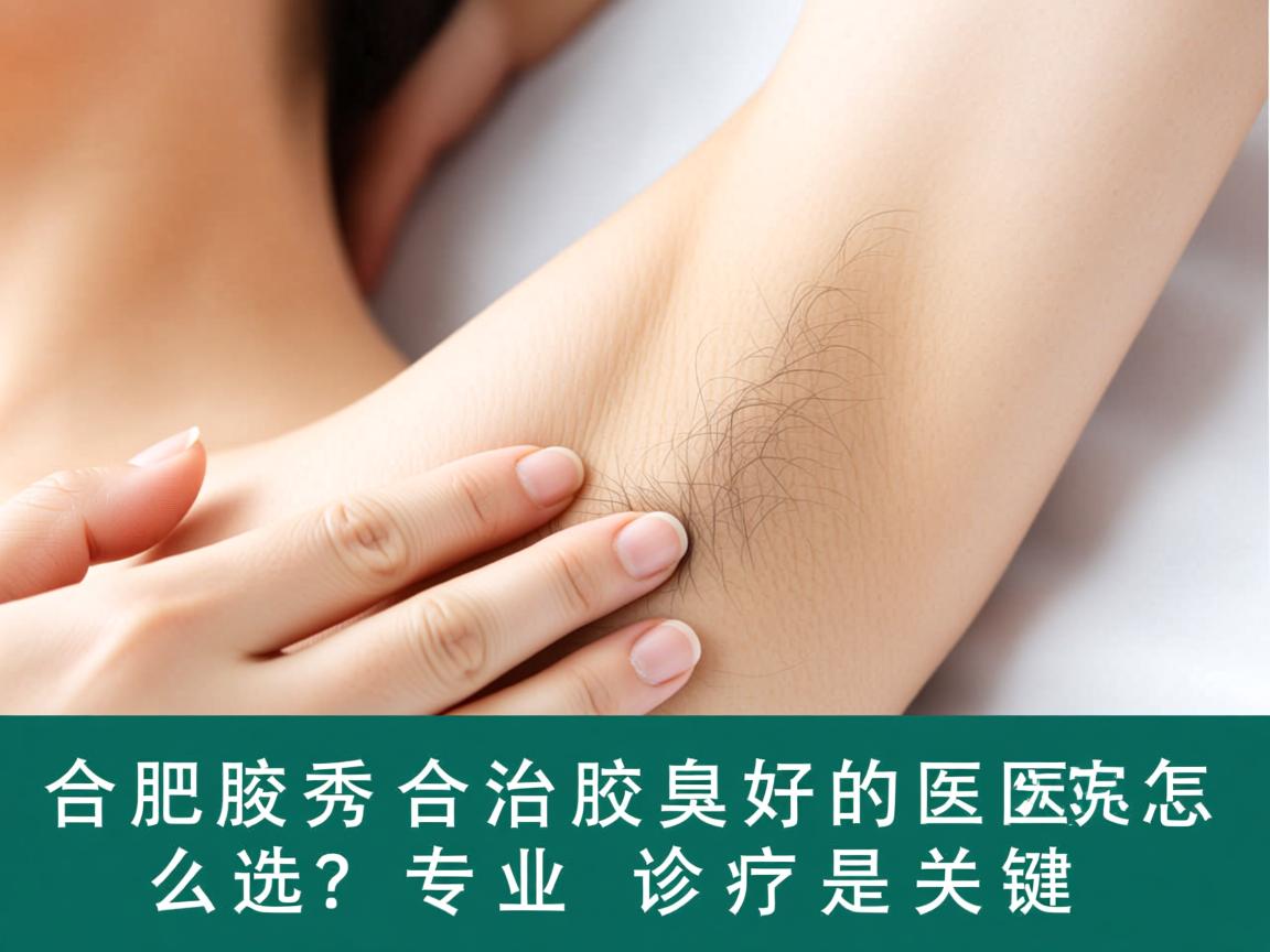 合肥腋秀解析,合肥治腋臭好的医院怎么选?专业诊疗是关键 合肥腋秀解析,合肥治腋臭好的医院怎么选?专业诊疗是关键
